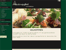 Tablet Screenshot of amstrupgaard.dk